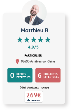 collecteur waster à asnieres