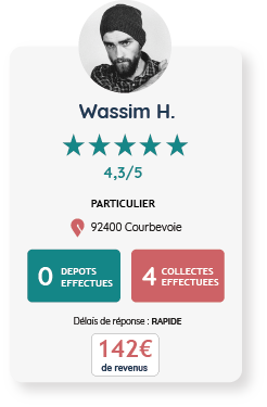 collecteur encombrants waster à Courbevoie
