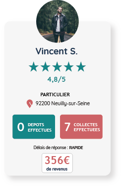 collecteur waster Neuilly sur seine