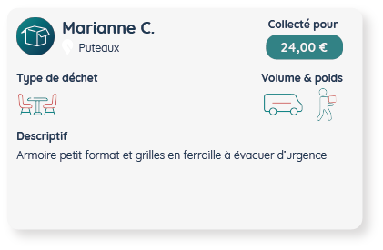 collecte armoire encombrants &agrave; Puteaux