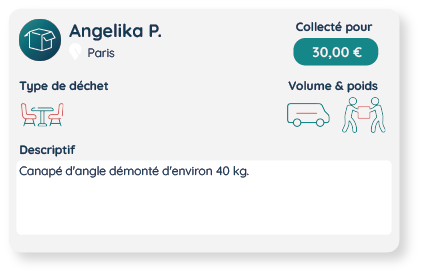 Prix débarras canapé waster