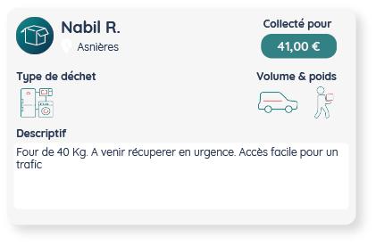 collecte encombrants four asnieres sur seine