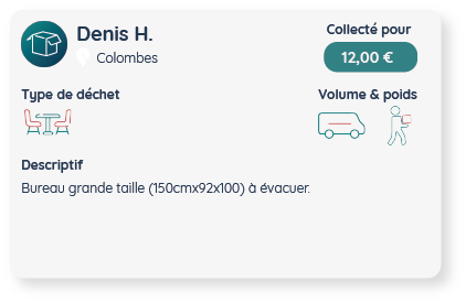 collecte encombrants bureau colombes