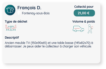 collecte meuble tv fontenay sous bois
