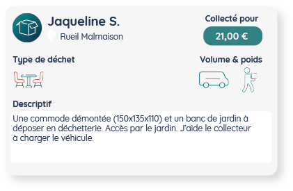 collecte commode encombrante &agrave; rueil malmaison
